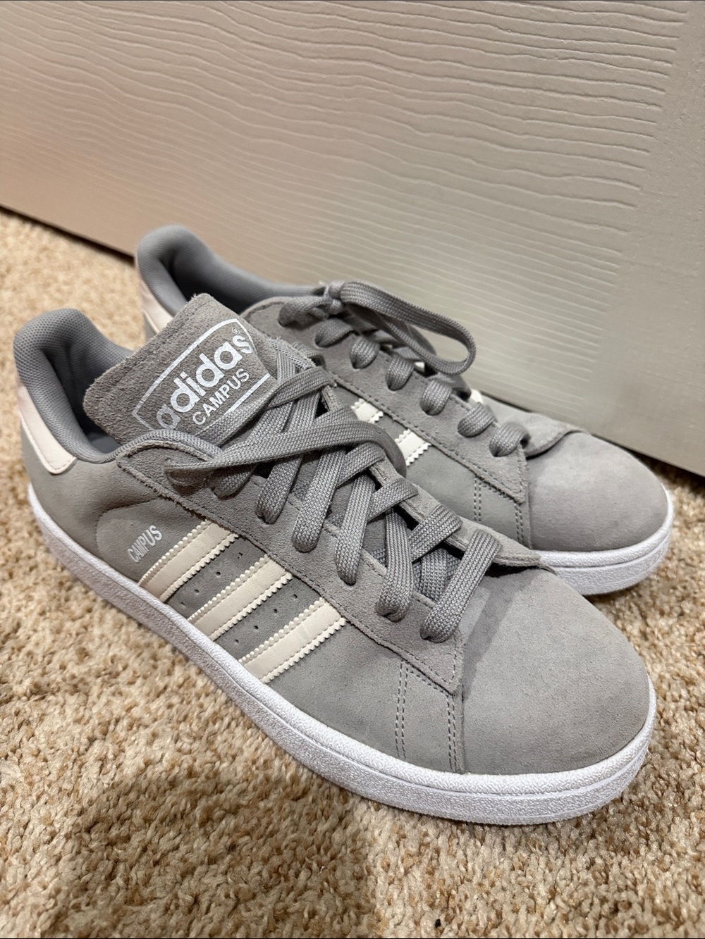 Adidas campus gray men’s sz 7.5